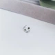 Серьга каффа на ухо широкая MK1251-1 серебряный - изображение 4