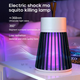 Электрическая ловушка насекомых на аккумуляторе с питанием на USB electric shock с светодиодным фотокатализатором - изображение 5