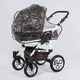 Детская коляска Victoria Gold "Saturn" 2в1 шоколадная № 0186-L-11 - изображение 4