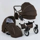 Детская коляска Victoria Gold "Saturn" 2в1 шоколадная № 0186-L-11 - изображение 7