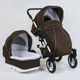Детская коляска Victoria Gold "Saturn" 2в1 шоколадная № 0186-L-11 - изображение 11