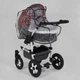 Детская коляска Victoria Gold "Saturn" 2в1 красная № 0186-L-21 - изображение 6