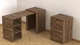 Стол-тумба трансформер Смарт 1/1 Ferrum-decor 750x1450x500 ДСП Дуб Таверна 16 мм (SMART006) - изображение 2