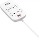 Сетевой фильтр-удлинитель LDNIO SC4407Q 4 розетки 4 USB + 1 QC 3.0 3.4 A 2 м White (SC4407Q) - изображение 4