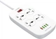 Сетевой фильтр-удлинитель LDNIO SC4407Q 4 розетки 4 USB + 1 QC 3.0 3.4 A 2 м White (SC4407Q) - изображение 5