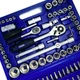 Набор инструментов в кейсе UKC Piece tool set, Blue, 108pcs, универсальный набор - изображение 7