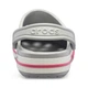 Женские кроксы Серые Crocs Bayaband Clog Light Grey/Pink 205089 37 (M5-W7) - изображение 3
