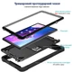 Протиударний чохол Galeo Defender Lenovo Tab M10 Plus 3rd Gen 10.6" TB-125F, TB-128F Black - зображення 3