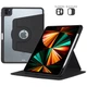 Чохол Galeo Hybrid Rotating Stand для Apple iPad Air 11 (2024/2025), Air 4/5, iPad Pro 11 Black - изображение 1