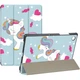 Чохол Slimline Print для Samsung Galaxy Tab A8 10.5 SM-X200, SM-X205 Unicorn - изображение 1