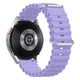 Ремешок для Zepp E - фиолетовый / ширина крепления 20мм / силикон / Watchbands Hump (W23-7WB71088475) - изображение 2