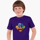 Дитяча футболка Бравл Старс (Brawl Stars) (25186-1702) 104-110 см Бавовна Фіолетовий - зображення 1