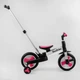 Велосипед-трансформер Best Trike 55475 (1) колеса PU 10'', родительская ручка, съемные педали - изображение 4
