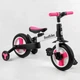 Велосипед-трансформер Best Trike 55475 (1) колеса PU 10'', родительская ручка, съемные педали - изображение 6