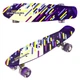 Скейт Penny Best Board LED 22" со светом Шлем + защита с регулировкой Purple/Yellow (G26482364844650) - изображение 2