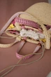 Жіноча літня сумка ZHDANOVA BAGS&HOME Флоренція плетена із рафії з квітковим візерунком - зображення 9