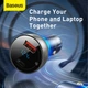 Автомобильное зарядное устройство Baseus Particular Digital QC 4.0+PD3.0 PPS 65W USB + Type-C 5A Серый - изображение 11