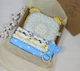 Набор пеленок для новорожденных a.l.babybox Горох патриотический Желтый - изображение 1