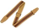 Гітарний ремінь LEVY'S MC2CG-TAN-TAN Cotton Combo Guitar Strap – Tan Cotton with Tan Leather Strip - зображення 1