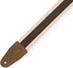 Гитарный ремень LEVY'S MC2CG-NAT-DBR Cotton Combo Guitar Strap – Natural Cotton with Dark Brown Leather Strip - изображение 2