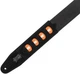 Гитарный ремень LEVY'S MC2PH-BLK 2″ Black Cotton Pick Holder Guitar strap - изображение 3