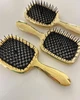 Расческа для волос Janeke Superbrush Limited Gold лимитированная линейка, золото с черным - изображение 1