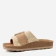 Klapki damskie skórzane Fantasy Sandals Korina S335 37 Beżowe (5207200165699) - obraz 3