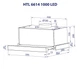 Витяжка MINOLA HTL 6614 WH 1000 LED, Телескопічна - зображення 12