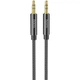 Кабель синхронізації HOCO UPA-19 AUX Audio Cable 2m Black - зображення 1