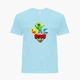 Дитяча футболка Бравл Старс (Brawl Stars) (25186-1703) 122-128 см Бавовна Блакитний - зображення 4