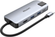 USB Hub Unitek uHUB P5+ 5-in-1 USB-C Ethernet Hub with HDMI and 100W Power Delivery (D1028A) - obraz 2