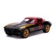 Машина Jada металлическая Марвел Мстители Chevrolet Corvette (1966) + фигурка Черной вдовы 124 (253225014) - изображение 6