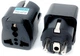 Перехідник мережевий Dynamode US/UK/AU на EU вилку Чорний (EU Adapter black) - зображення 3
