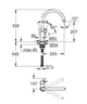 Змішувач для кухні поворотний хром Grohe BauLoop New 31368001 - зображення 4