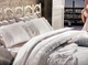 Комплект постільної білизни Maison d'or Gloria White сатин 220-200 см білий - зображення 2