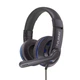 Игровые наушники проводные Ovleng X5 Super Bass с микрофоном для PS4, PS5, компьютера Black-Blue - изображение 2