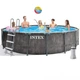 Каркасний басейн Intex 26742, 457 x 122 см (3 785 л/год, сходи, тент, підстилка) - изображение 1