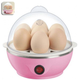 Яйцеварка электрическая для приготовления на 7 яиц Egg Cooker Розовая - изображение 1