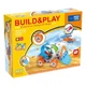 Конструктор детский Build&Play "Булдозер + Вертолет" HANYE J-101B, 117 элемента - изображение 2