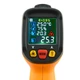 Ручний інфрачервоний термометр з датчиком вологості та роси PeakMeter PM6530D IRT K-типу РК-контролер температури -50-800°C (sv2453) - зображення 2