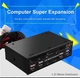 Передня панель DeepFox Multifuntion 5,25" Media Dashboard Card Reader USB 2.0 USB 3.0 20 Pin e-SATA SATA (sv2527) - зображення 3