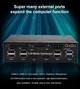 Передня панель DeepFox Multifuntion 5,25" Media Dashboard Card Reader USB 2.0 USB 3.0 20 Pin e-SATA SATA (sv2527) - зображення 4