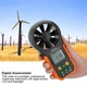 Цифровой анемометр PEAKMETER PM6252A, портативный ручной измеритель скорости ветра (sv2502) - изображение 4