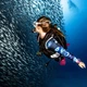 Гидрокостюм для дайвинга Aqua Lung HydroFlex 3mm женский (черно-синий) ML (SU7780140ML) - изображение 5
