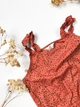 Майка-топ H&M 158 см терракотовый артикул Л725 - изображение 2