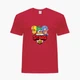 Детская футболка Бравл Старс 3 Персонажа (Brawl Stars 3 Characters) (25186-1027) 158-164 см Хлопок Красный - изображение 4