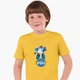 Детская футболка Робокар Поли (Robocar Poli) (25186-1620) 134-140 см Хлопок Желтый - изображение 1