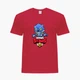 Детская футболка Бравл Старс Леон Волк (Brawl Stars Leon Wolf) (25186-1014) 122-128 см Хлопок Красный - изображение 4