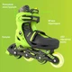 Роликові ковзани Neon Inline Skates Зелений 30-33 розмір (NT07G4) - зображення 8