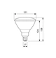 Лампа инфракрасная Philips PAR38 IR 175W E27 230V Red (923801444210) - изображение 3